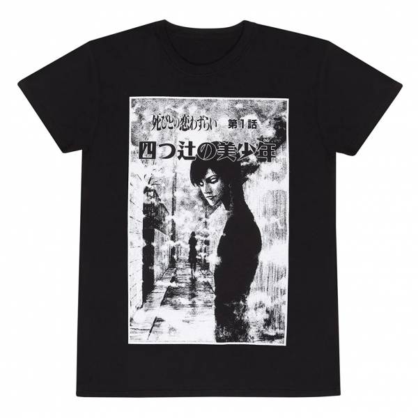 Junji Ito Ito - Black And White Men T-shirt JIT01031TSB