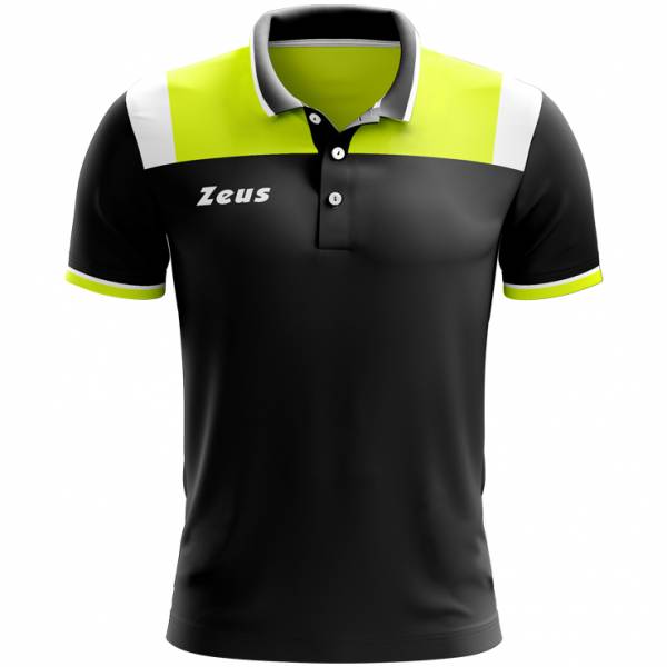 Zeus Vesuvio Hommes Polo jaune fluo