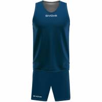 Givova Conjunto de baloncesto reversible KITB03-0403