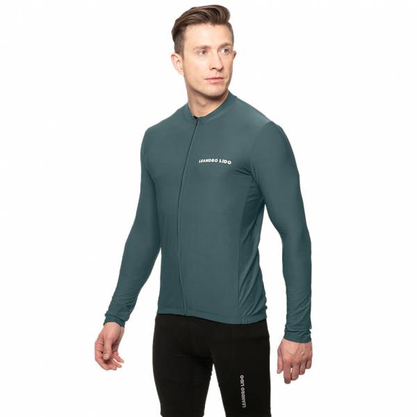 LEANDRO LIDO &quot;Procida&quot; Men Long-sleeved Cycling Top green