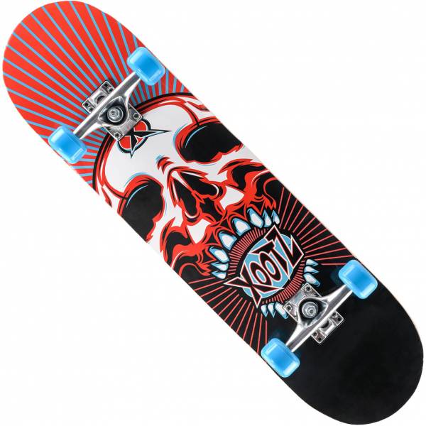 Xootz Doublekick Skull 8&quot; Skateboard TY5759