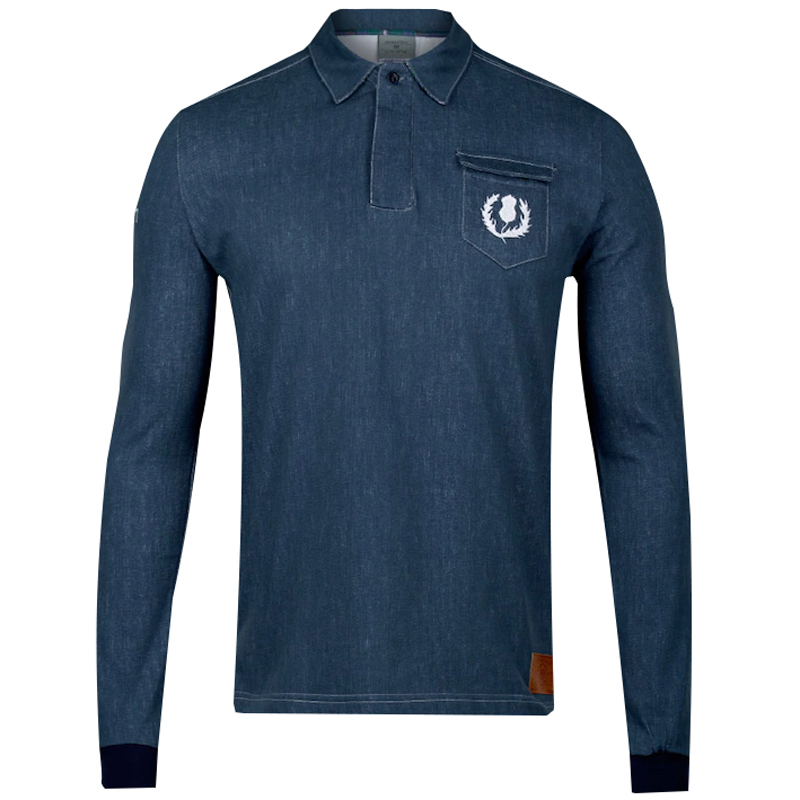 Schottland SRU macron Rugby Herren Shirt 58030371 Schottland SRU macron Rugby Herren Shirt 58030371