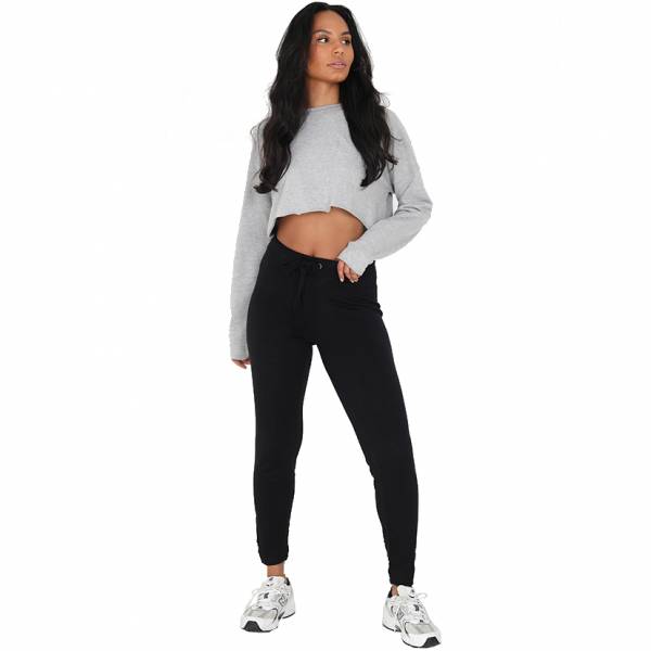 Image of BRAVE SOUL Judy Slim Leg Donna Pantaloni in maglia LKTR-555JUDYB