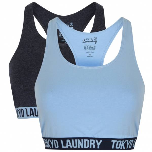 Tokyo Laundry Ada Racer Back Damen Sports Bra 2er Pack Set 3P9891
