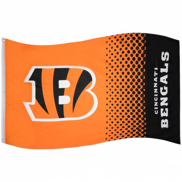 Cincinnati Bengals NFL Bandera Fade Flag FLG53NFLFADECIB FOCO