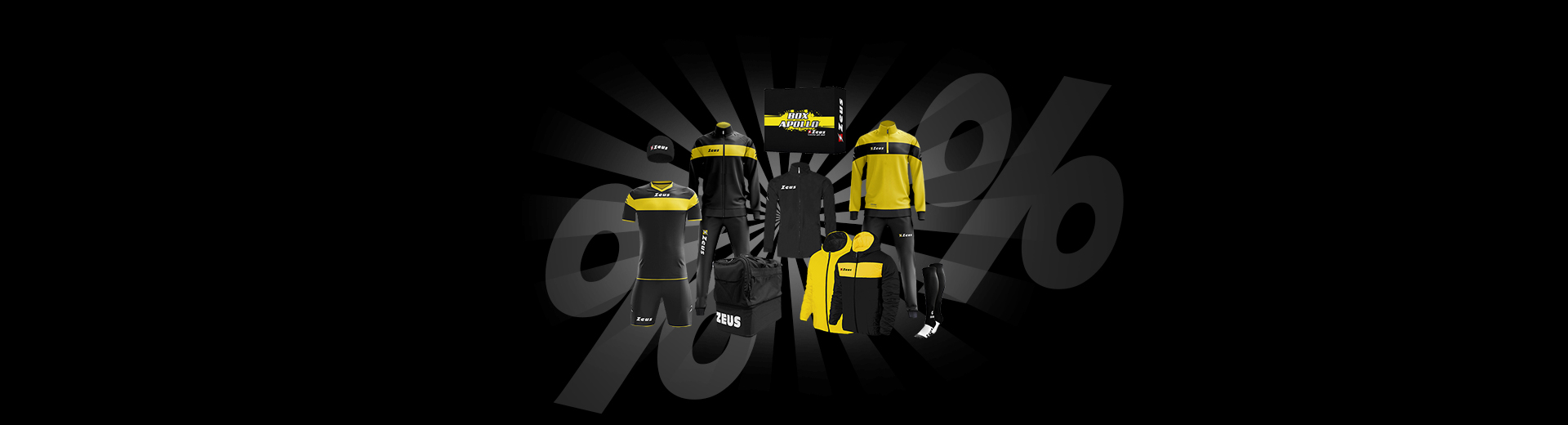 Zeus Football Teamwear Set solo 50 €