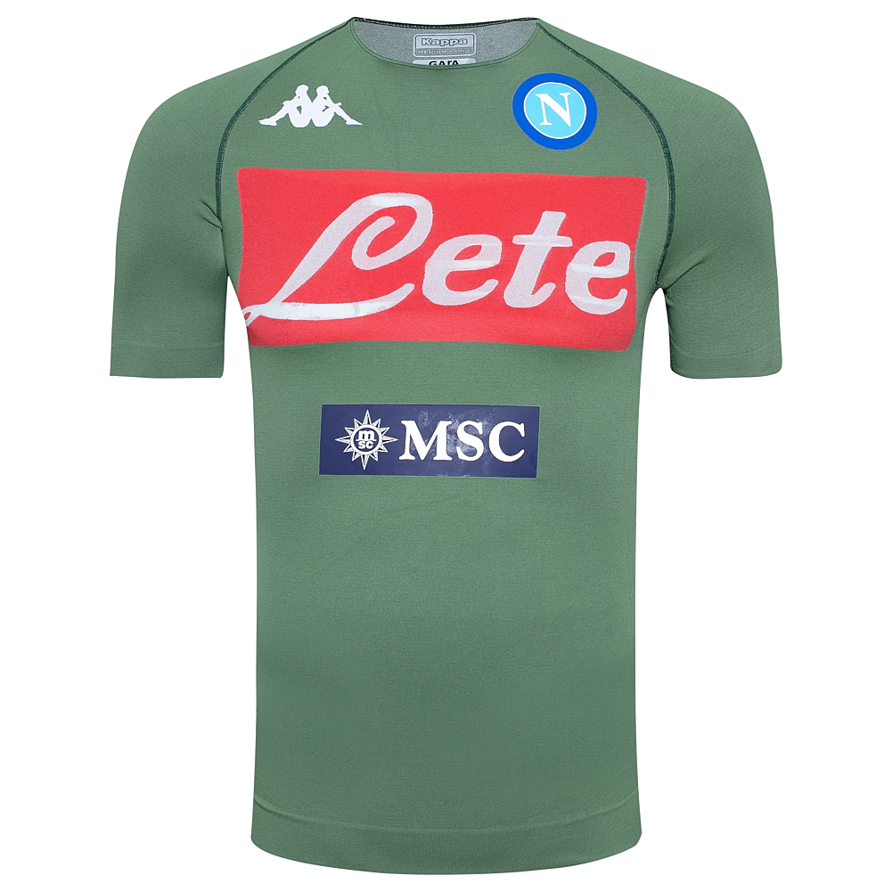 SSC Napoli Kappa Men Functional Training Jersey 3112P2W GREEN SportSpar