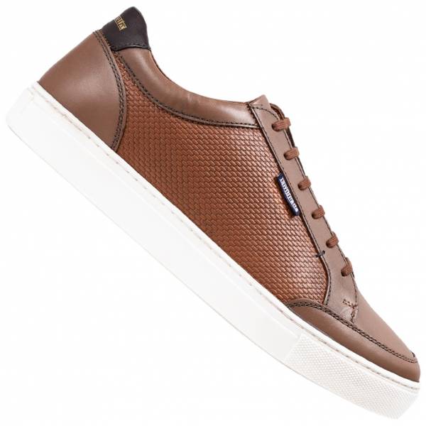 Lambretta Percy Hombre Sneakers de piel LAM0039-TAN