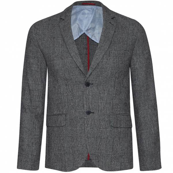 Hackett London Glencheck Enfants Blazer en laîne HK440380-945