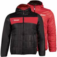Zeus Giubbotto Apollo 2in1 Uomo Giacca reversibile nero rosso