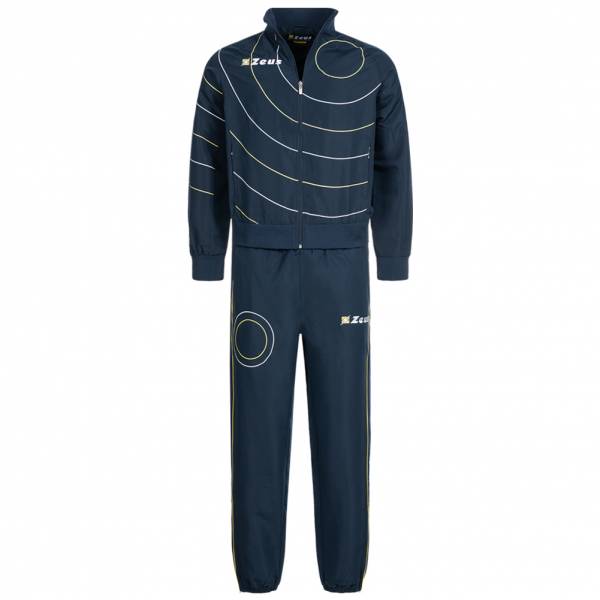 Zeus Tuta Orbit Herren Trainingsanzug Navy Gelb