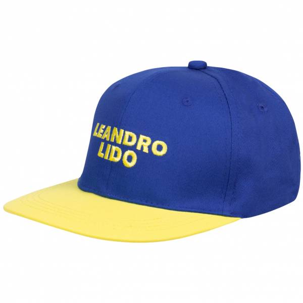 LEANDRO LIDO &quot;No. 30&quot; snapback Czapka z daszkiem niebieski/żółty