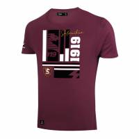 US Salernitana 1919 Zeus Cavaluccio Men T-shirt dark red