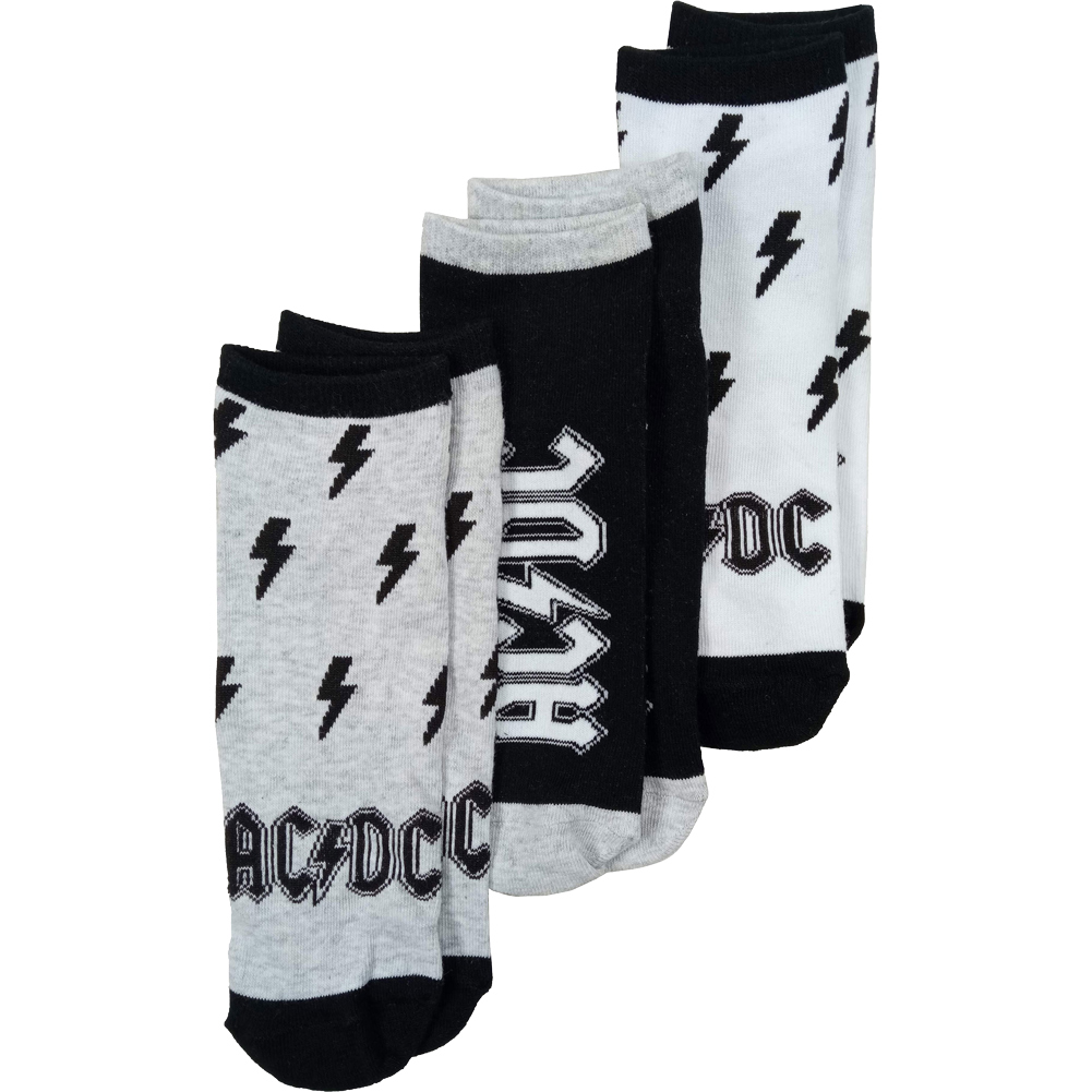 ACDC® Unisex Sneaker Socken 3 Paar 128475