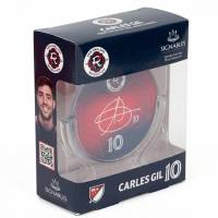New England Revolution Carles Gil #10 Fußball Sammlerstück 14 cm 850056417990