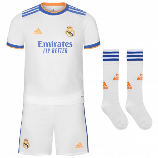 Real Madrid adidas Mini Baby / Kleinkinder Trikot-Set GR4011