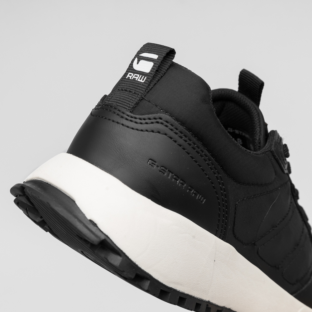 GSTAR RAW THEQ RUN Logo Mtc Men Sneakers 2212 004516 BLK GSTAR RAW THEQ RUN Logo Mtc Men Sneakers 2212 004516 BLK