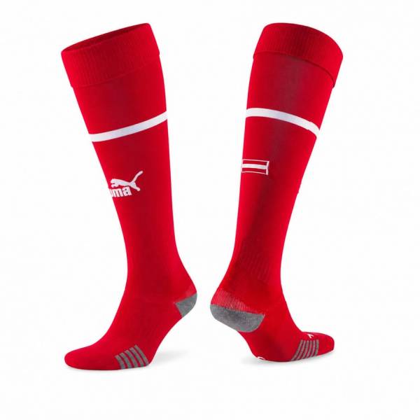 Österreich ÖFB PUMA Heim Stutzen 766035-01