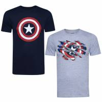 MARVEL Captain America Kinderen T-shirt 2-pak FCBPK128MUL