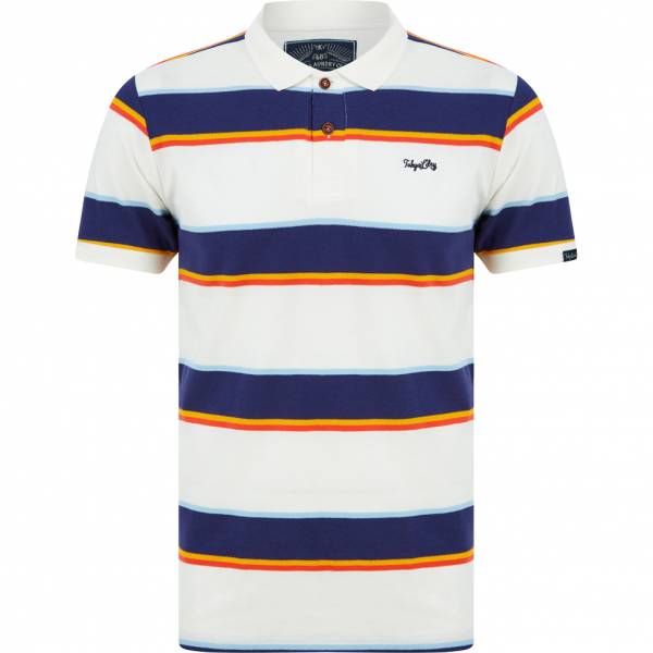 Tokyo Laundry Nova Herren Polo-Shirt 1X18185 Snow White