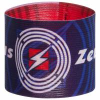 Zeus Brazalete de capitán reversible Marino rojo