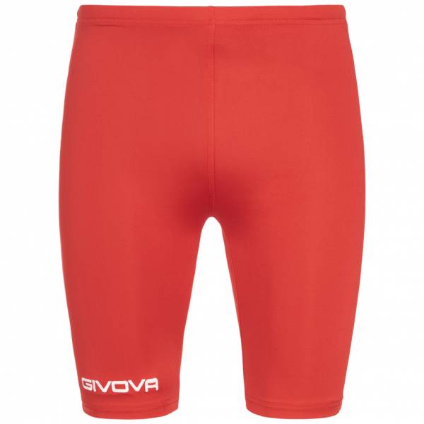 Givova Bermuda Skin Compression Tights Short Tights red