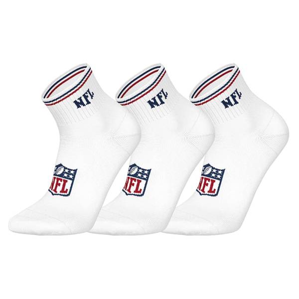 NFL Shield Unisex Quarter Socken 3 Paar 22100002-1001