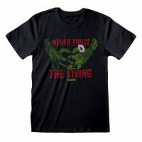 Universal Monsters Never Trust The Living Men T-shirt UNM07935TSB