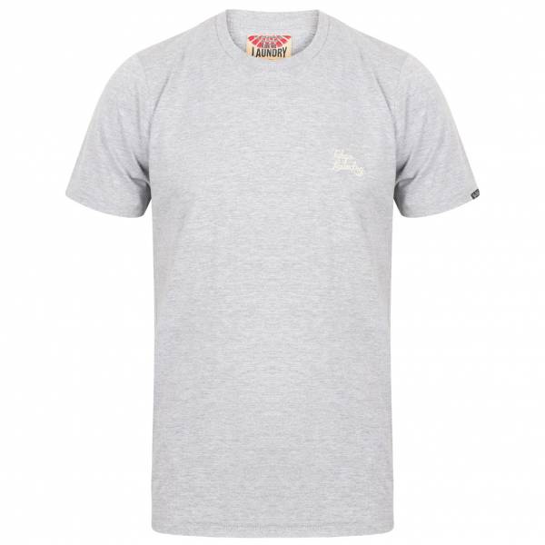 Tokyo Laundry Montecarlo Crew Neck Herren T-Shirt 1C10912AR Light Grey