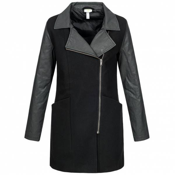 adidas NEO Wool Long Jacket Damen Winter Mantel Jacke Wolle S90333