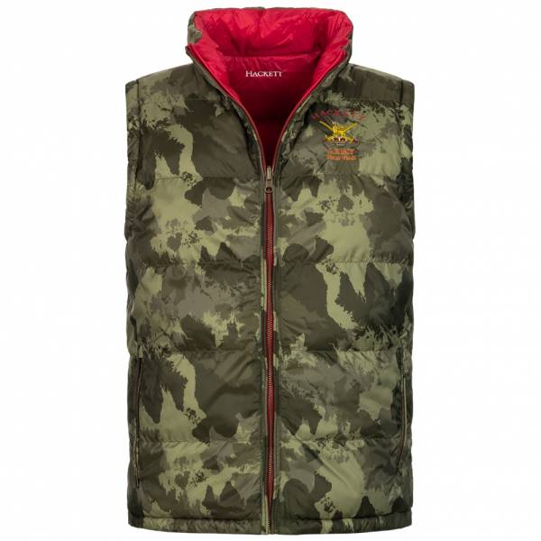 Hackett London Army Camouflage Herren wendbare Weste HM402235-0AA