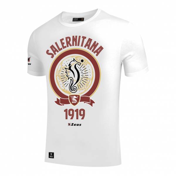 US Salernitana 1919 Zeus Uomo T-shirt bianco