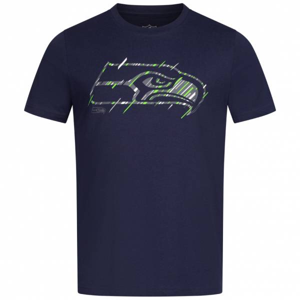 Seattle Seahawks NFL Fanatics Uomo T-shirt 1108M-NVY-ETC-SSE