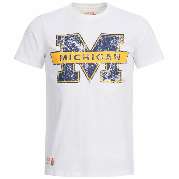 Michigan Wolverines T-Shirt American Freshman weiß