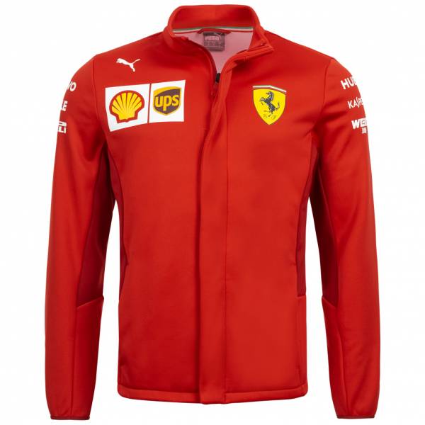 PUMA x Scuderia Ferrari Team Hombre Softshell Chaqueta 763021-02
