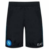 SSC Neapel EA7 Emporio Armani Mężczyźni Szorty z Torby EA7SSCN89-GRANATOWY-NIEBIESKI-AZZURRO