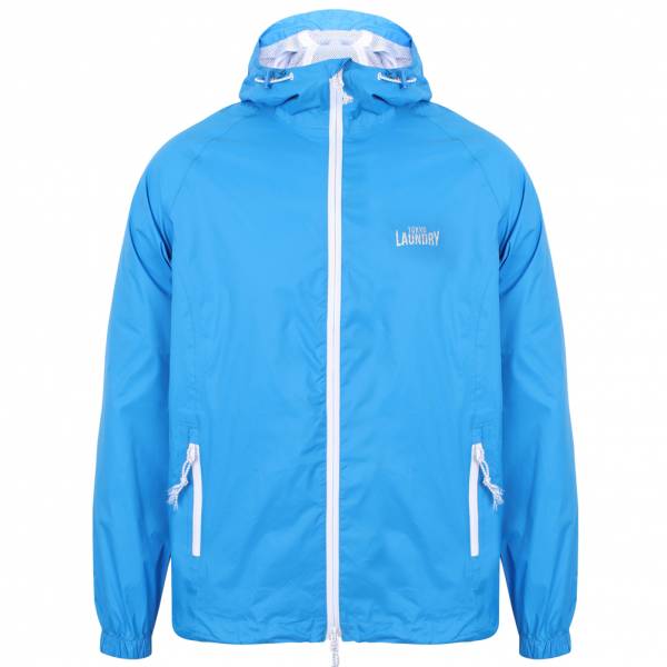 Tokyo Laundry Conroy High Packaway Windbreaker Herren Jacke 1J10742 Cobalt