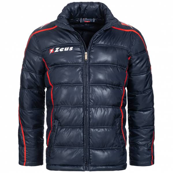 Zeus Giubbotto Fauno Herren Winterjacke Navy Rot