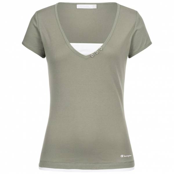 Champion Damen V-Neck Tee T-Shirt 105893-3559