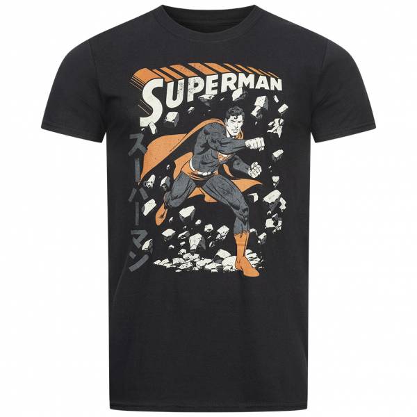 SUPERMAN DC COMICS Japon Hommes T-shirt FBMTS796BLK