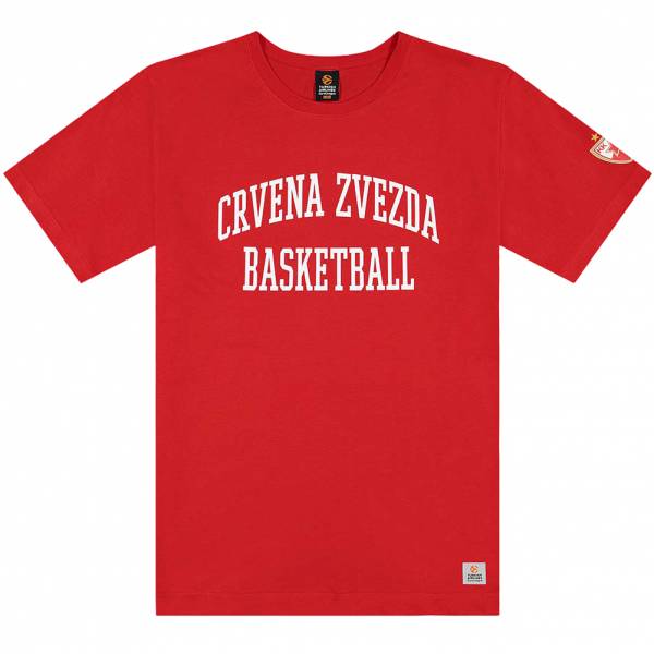 Roter Stern Belgrad EuroLeague Herren Basketball T-Shirt 0194-2551/6605