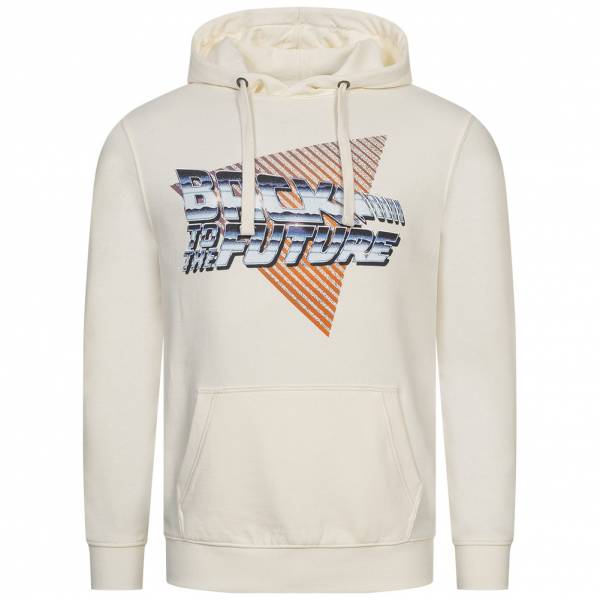 Powrót do przyszłości Chrome Logo Mężczyźni Bluza z kapturem UNMHS071ECR