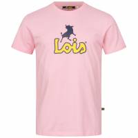 Lois Jeans Big Logo Herren T-Shirt 4E-LTSM-BL-Pink