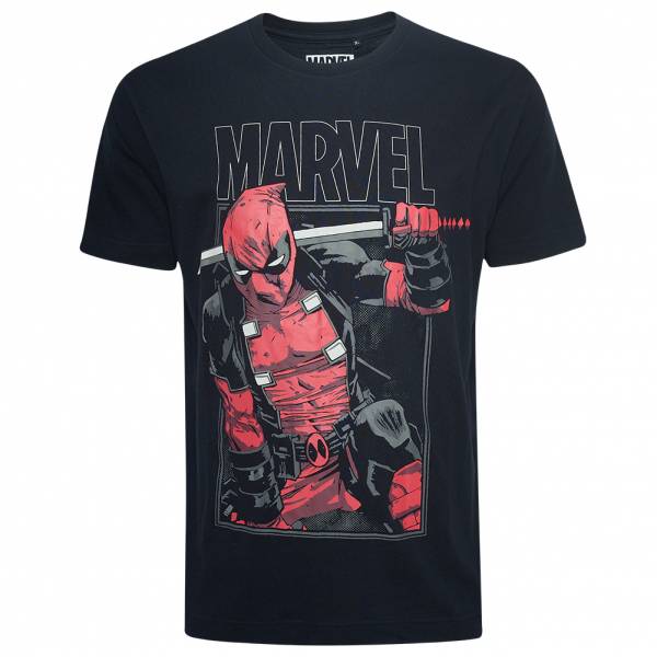 Deadpool Marvel Comics Sword Mężczyźni T-shirt GBMTS374BLK