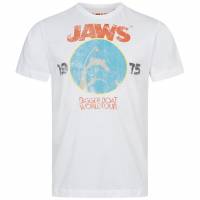 JAWS Il grande squalo bianco World Tour Uomo T-shirt UNMTS010WHT