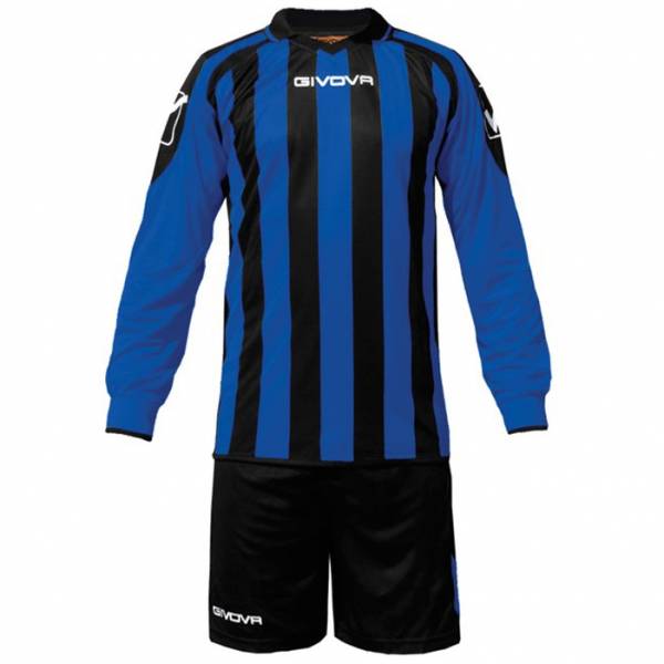 Givova Kit Rumor Fußball Set Langarm Trikot + Short KITC25-1002
