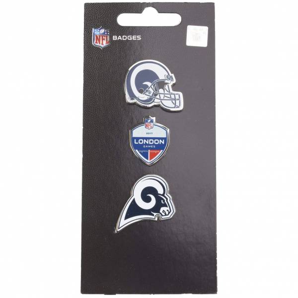 Los Angeles Rams NFL Metalowe przypinki 3 szt. BDNF3HELLA