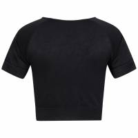 Vorschau: JELEX "Chiara" Donna Top da fitness a maniche corte nero Vorschau: JELEX "Chiara" Donna Top da fitness a maniche corte nero