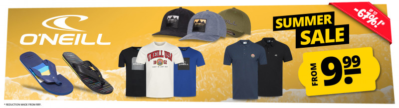 O'NEILL summer sale from 9,99 €