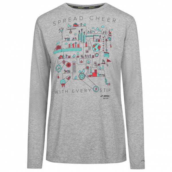 BROOKS Distancia de vacaciones Mujer Camiseta de running de manga larga 221306-009